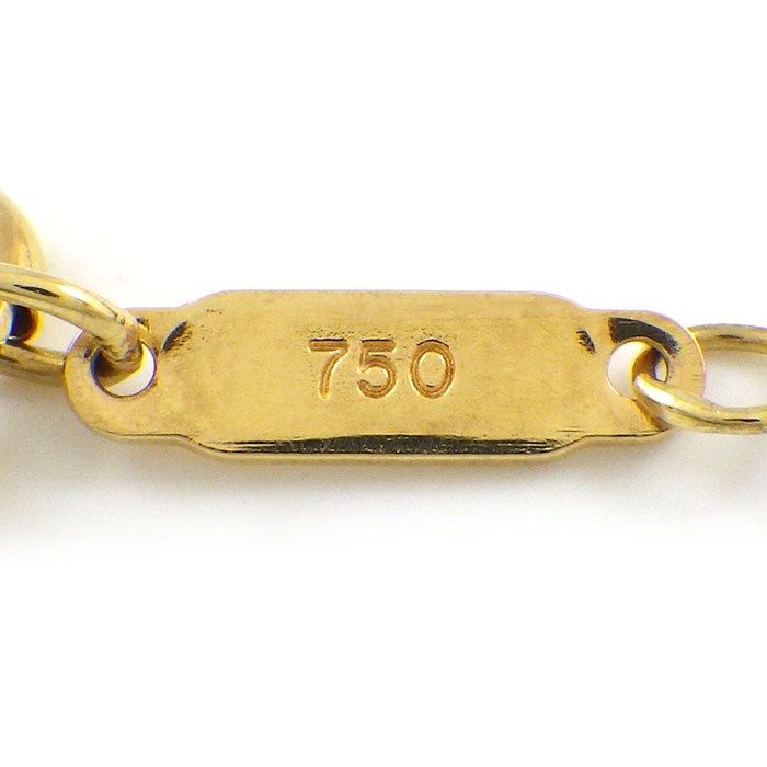 Tiffany & Co. Cross Necklace with Diamond in 18K Yellow Gold