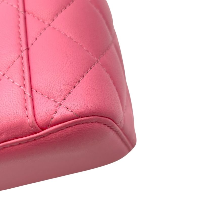 CHANEL Vanity Shoulder Bag AP1341 - Pink Lambskin with Gold Hardware