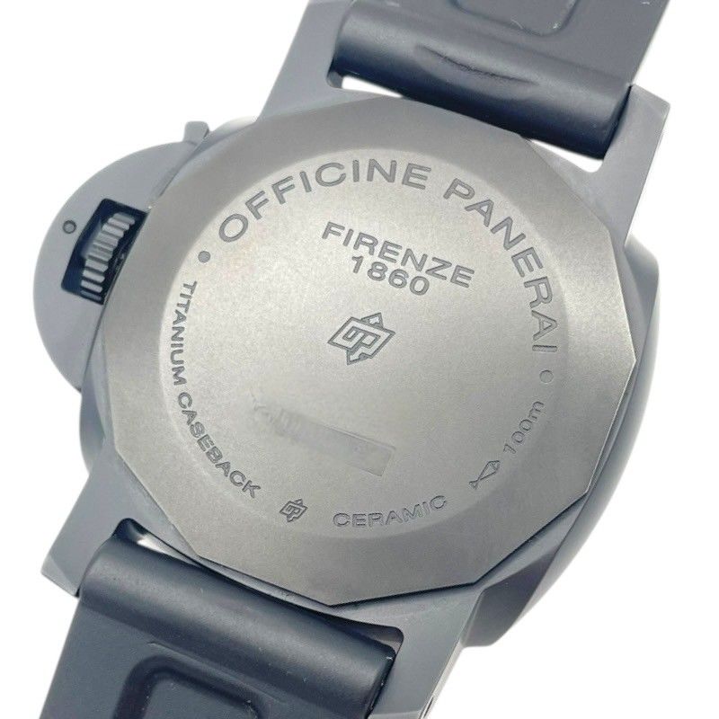 Panerai Luminor GMT PAM01441 Black Ceramic Automatic Men's Watch