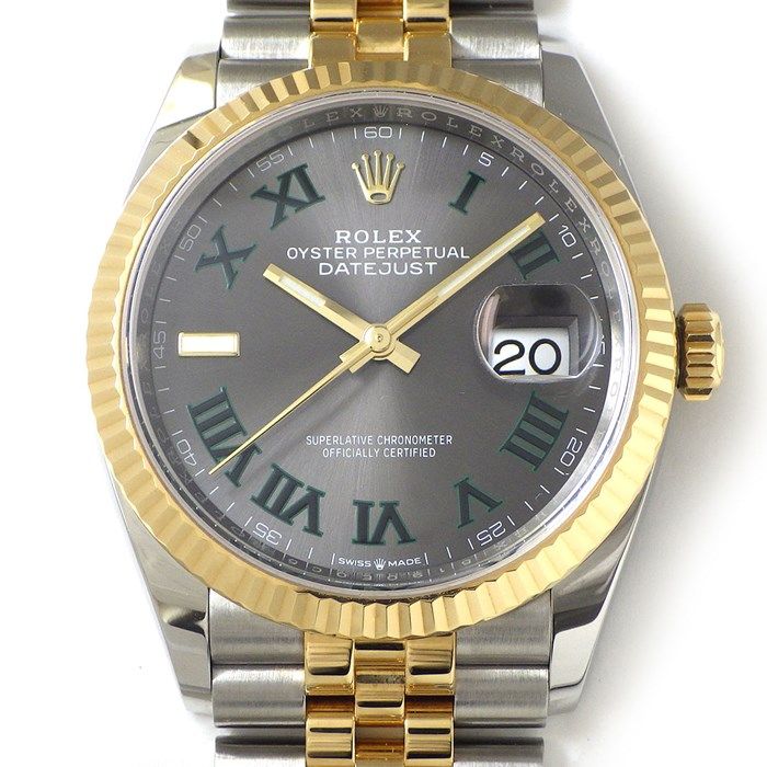 Rolex Datejust 126233 - Roulette Dial, Roman Numerals, Slate Gray