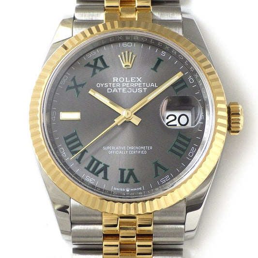 Rolex Datejust 126233 - Roulette Dial, Roman Numerals, Slate Gray