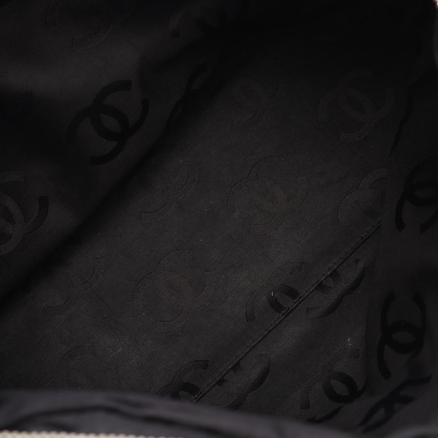 CHANEL Coco Mark Black Calfskin Shoulder Bag - Timeless Elegance