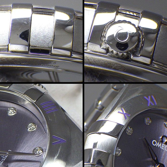 OMEGA Constellation 131.10.28.60.60.002 - Exquisite Purple Dial Watch