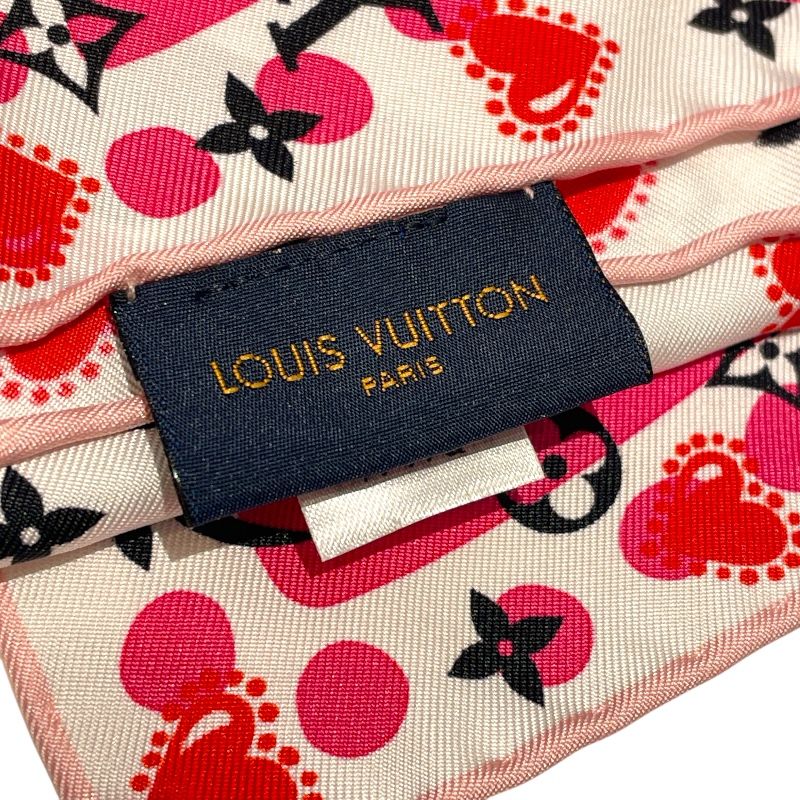Louis Vuitton Multicolor Silk Bandana Scarf - Timeless Elegance