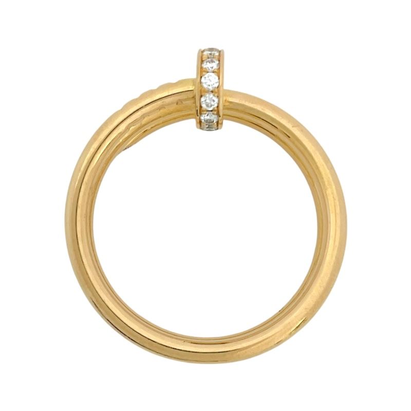 Cartier Juste un Clou Diamond Ring SM in 18K Pink Gold