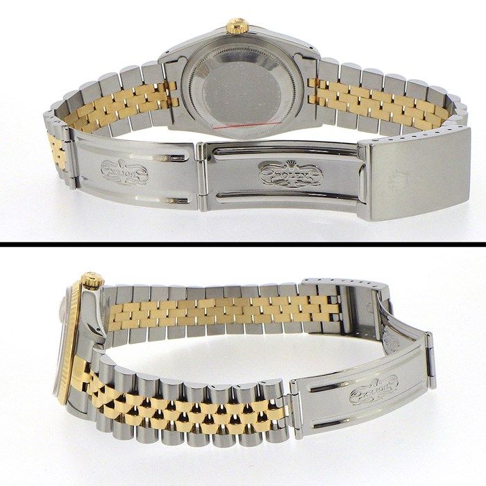 Rolex Datejust 36 16233G - Champagne Dial, Diamond Index, 1990-1991