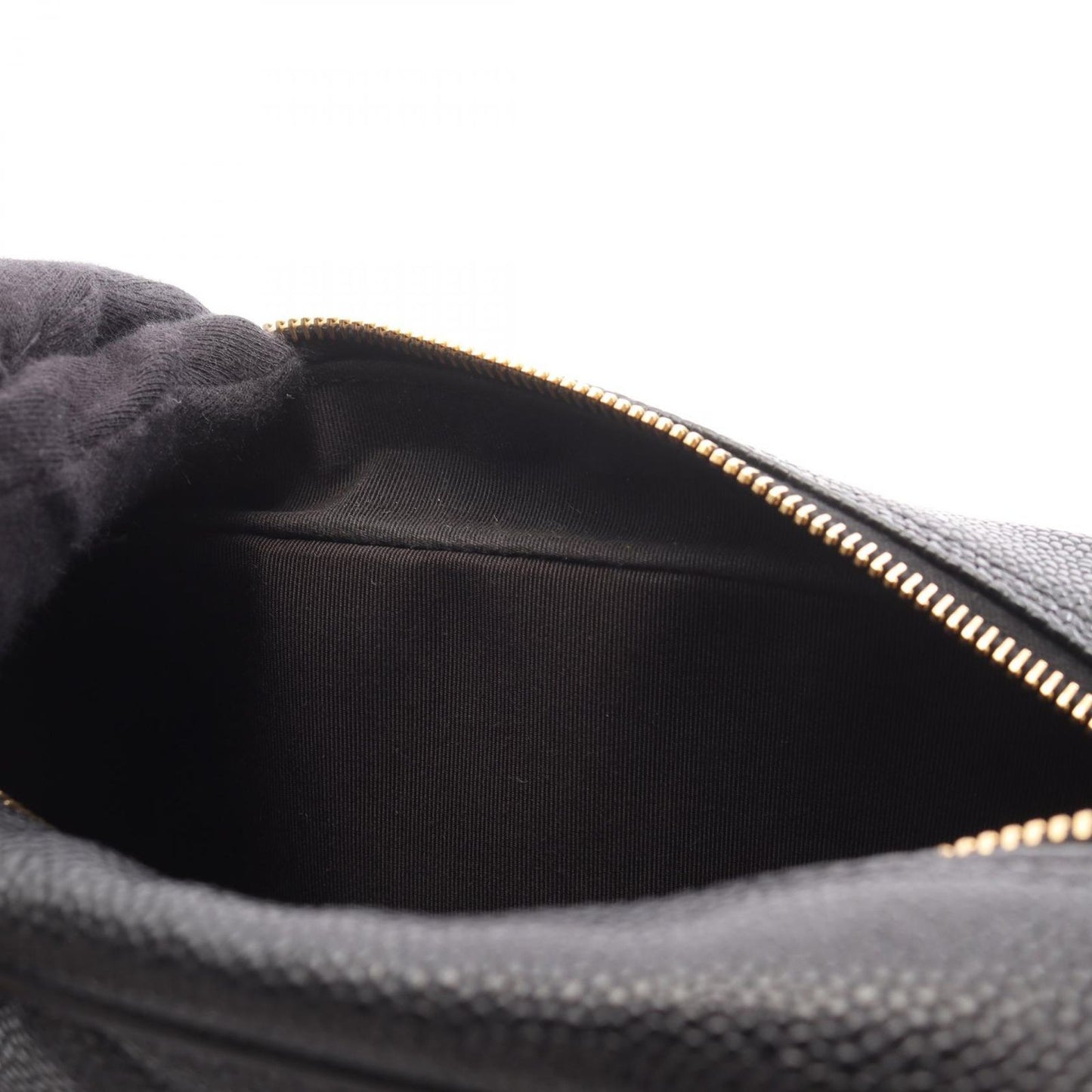 CHANEL Matelassé Mini Boston Bag in Black Leather - Timeless Elegance