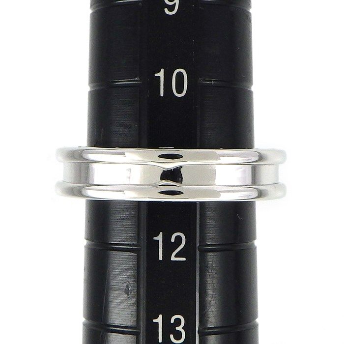 BVLGARI B.zero1 Ring in K18 White Gold - Size 11