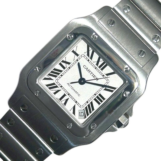 Cartier Santos Galbee XL W20098D6 - Iconic Silver Automatic Watch