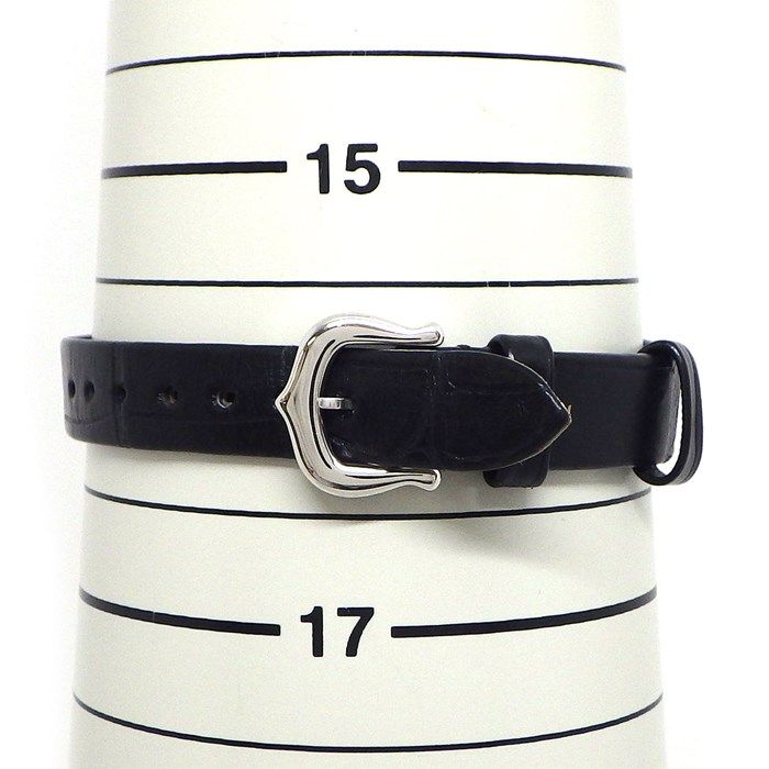 Cartier Santos Mini D'Amouzel WF902005 Diamond Bezel Watch