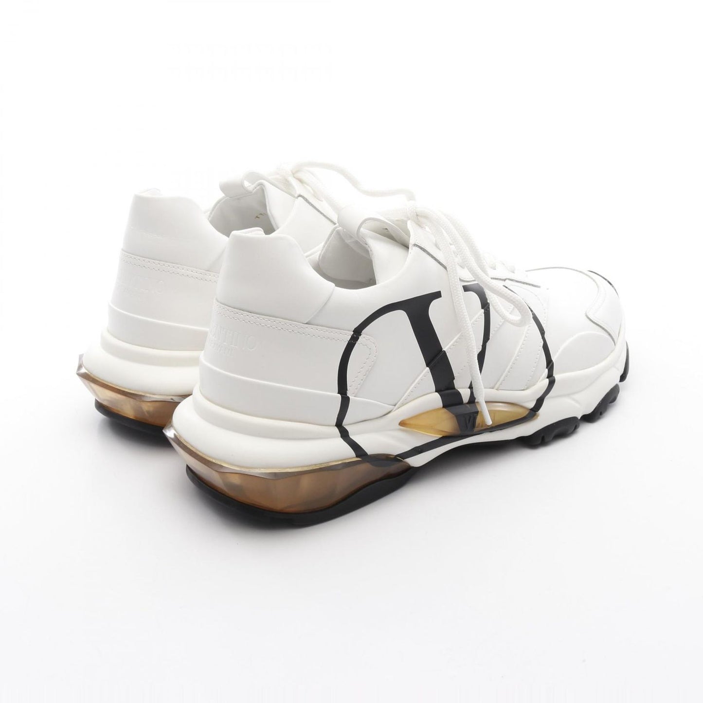 Valentino Garavani V Logo Leather Sneakers - Size 43