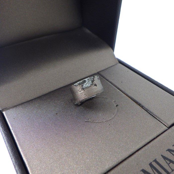 Damiani Marguerite Ring with Amethyst & Brown Diamonds - K18PG