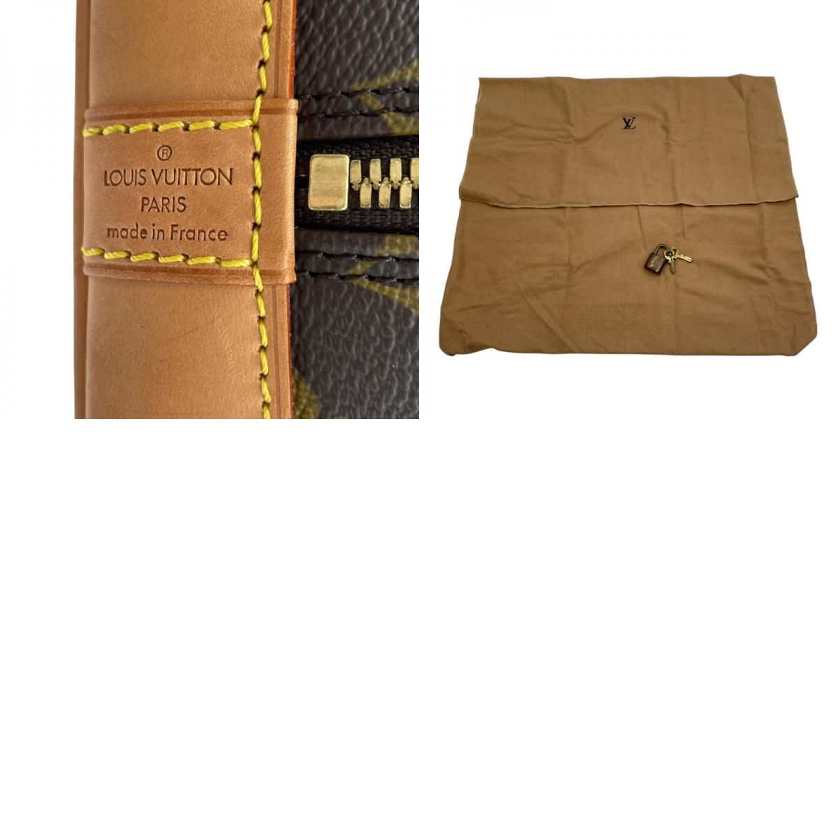 Louis Vuitton Alma M51130 Monogram Canvas Handbag - Brown