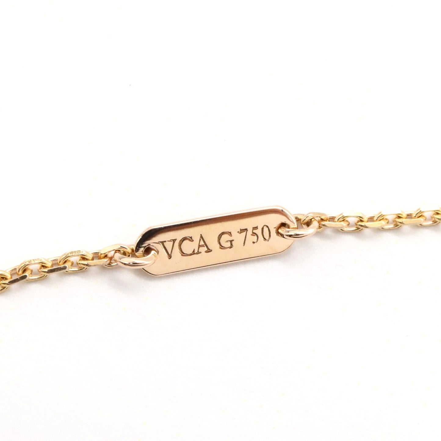 Van Cleef & Arpels Perlée Diamond Necklace in 18K Pink Gold