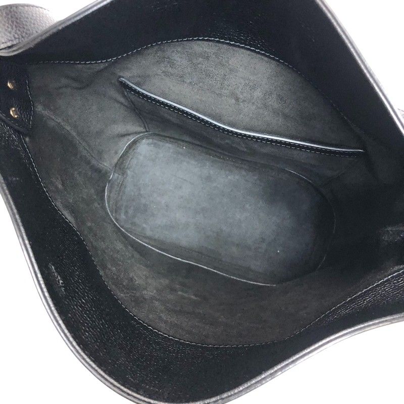 CELINE Black Sis Bucket Bag with Gold Hardware - Timeless Elegance