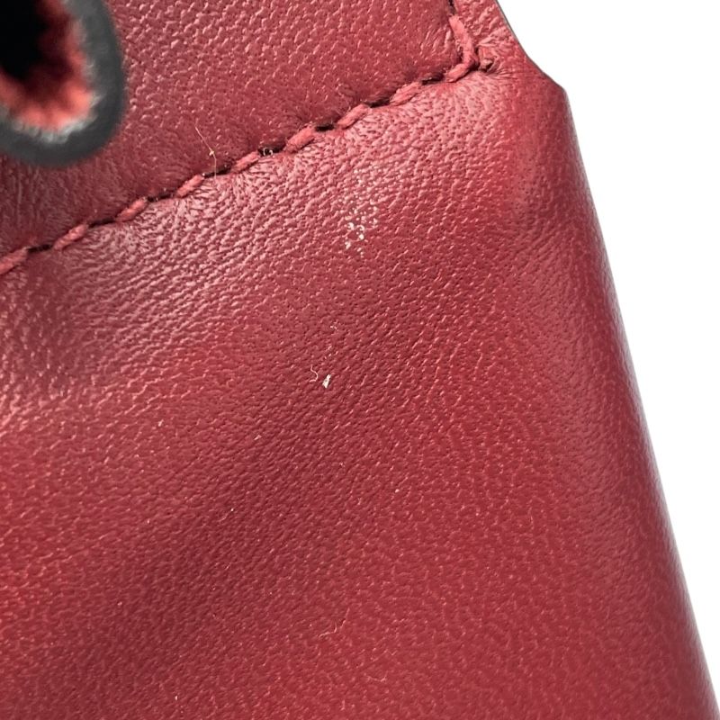 HERMES Aline Mini Shoulder Bag - Rouge Ash with Silver Hardware