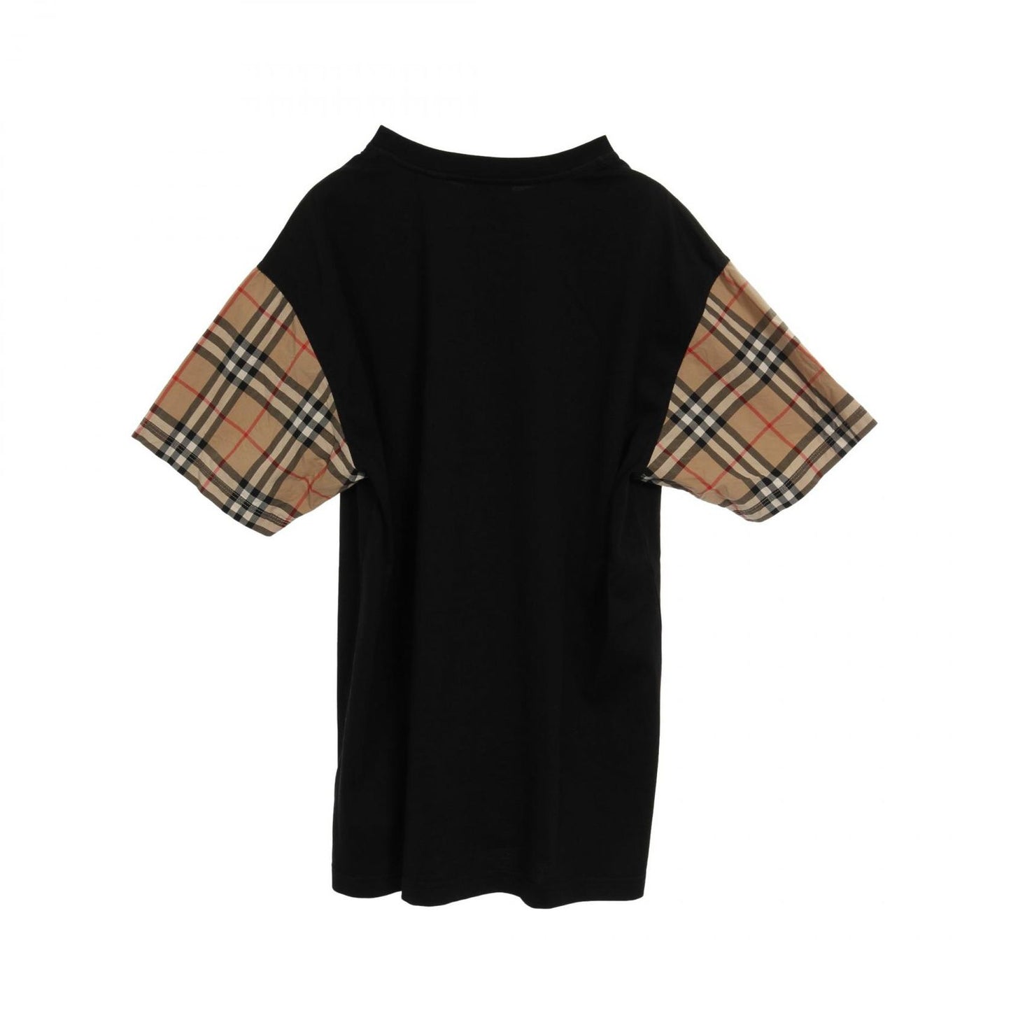 BURBERRY Nova Check Cotton T-Shirt - Timeless Elegance