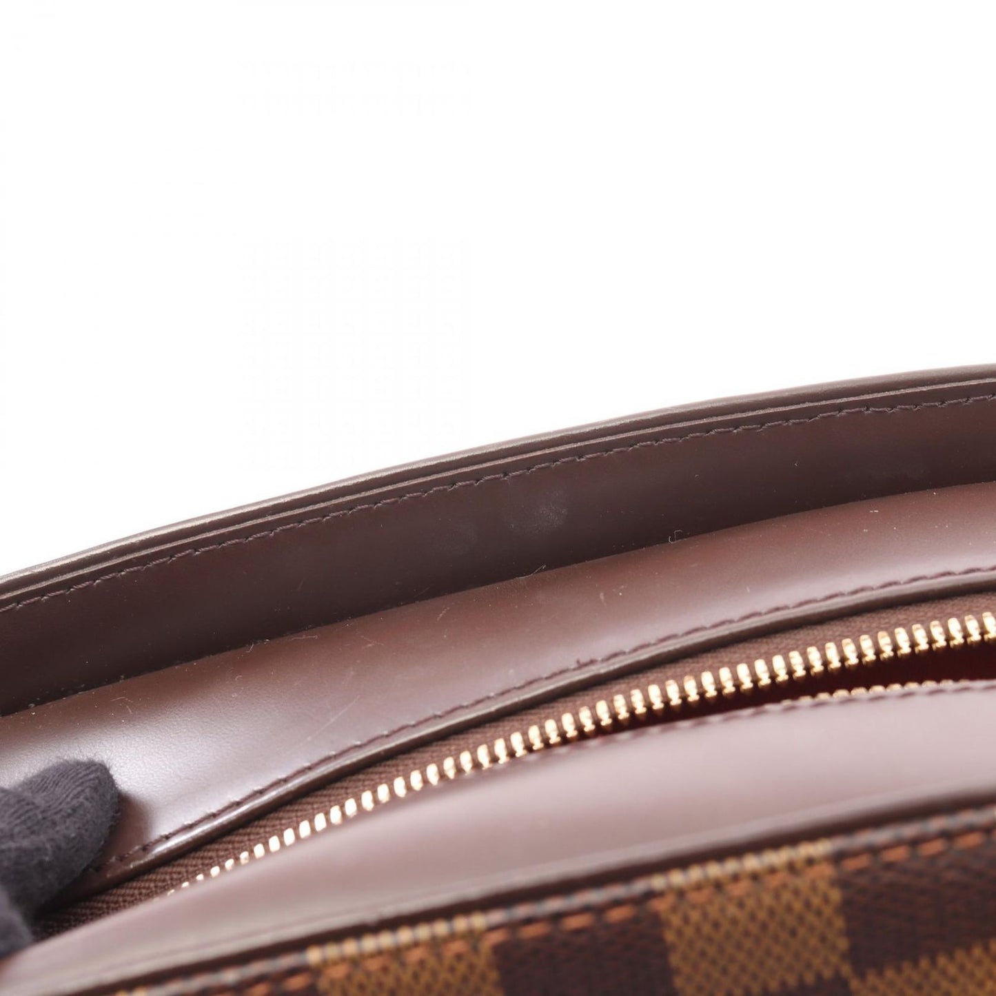 Louis Vuitton Saria Oriental Damier Ebene Handbag - Timeless Elegance
