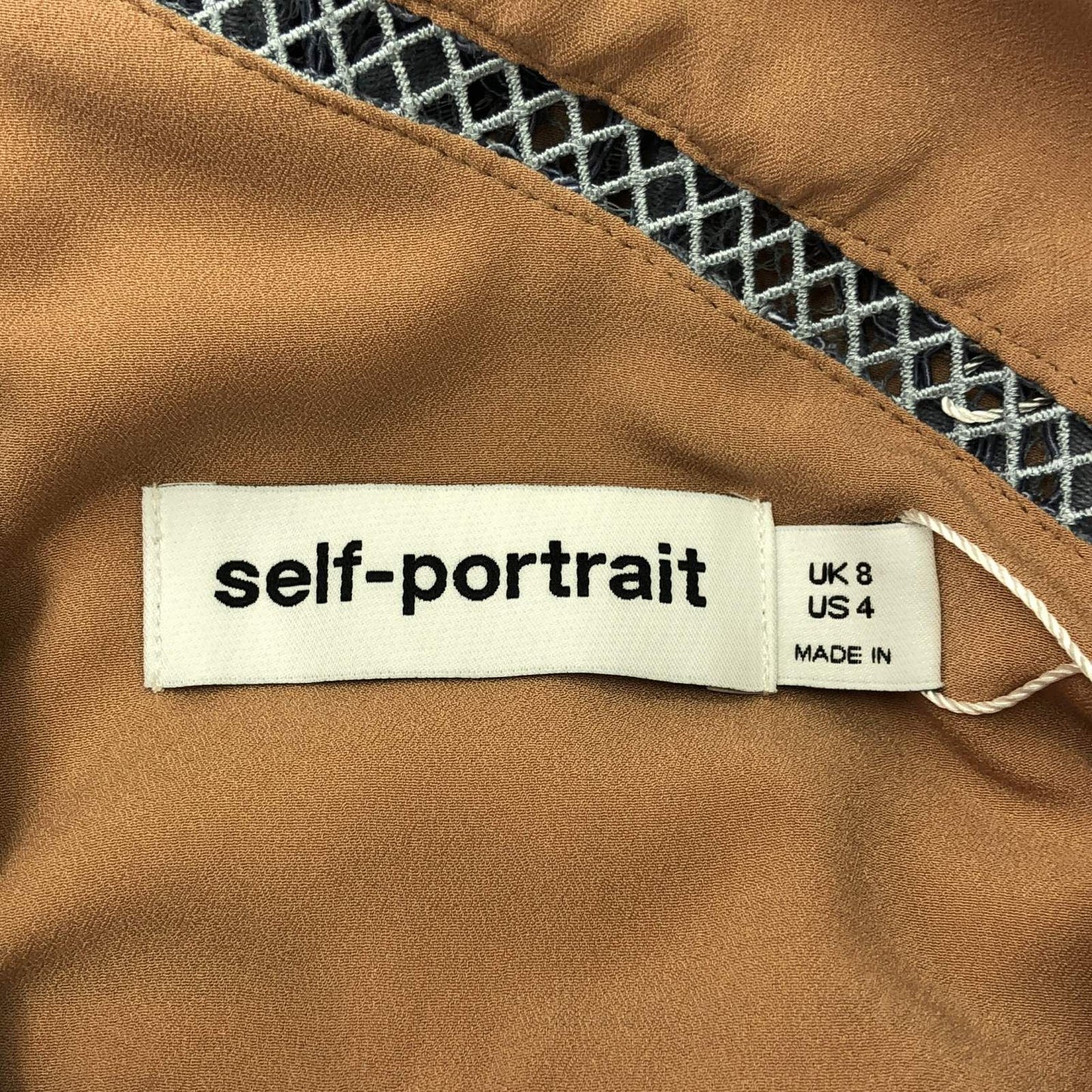 Self-Portrait Light Blue Lace Dress - Exquisite Elegance