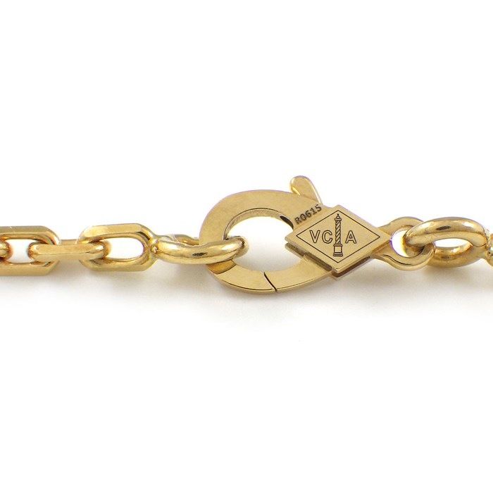 Van Cleef & Arpels Magic Alhambra 5 Motif Bracelet in Onyx & Shell