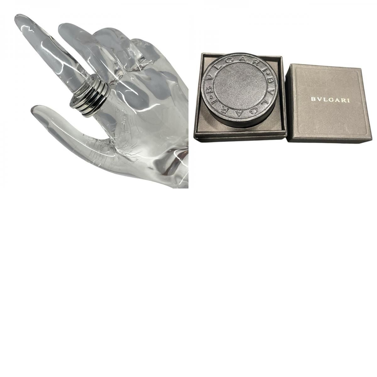 BVLGARI B.zero1 4-Band Ring in 750 White Gold - Size 11