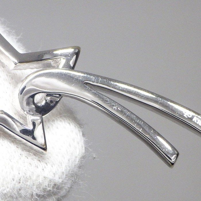 Starlit Diamond Necklace in K18 White Gold - 0.80ct