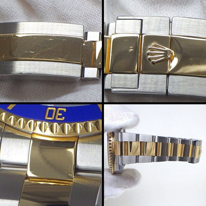 Rolex Submariner 40mm 116613LB - Blue Dial, Gold & Steel