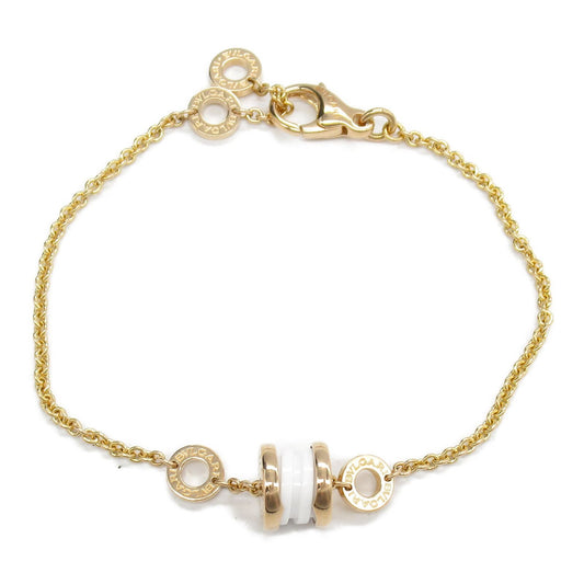 BVLGARI B-zero1 Ceramic Bracelet in K18 Pink Gold - Timeless Elegance