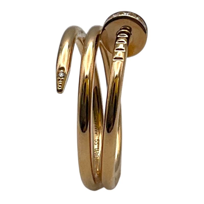 Cartier Juste un Clou Diamond Ring in 18K Pink Gold