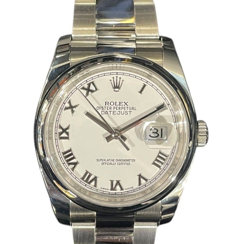 Rolex Datejust 36 116200 - Timeless Elegance in White