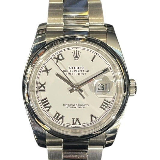 Rolex Datejust 36 116200 - Timeless Elegance in White