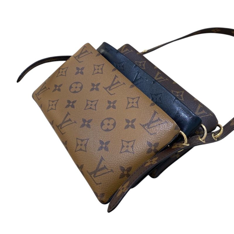 Louis Vuitton Monogram LV3 Pochette M45412 Unisex Shoulder Bag