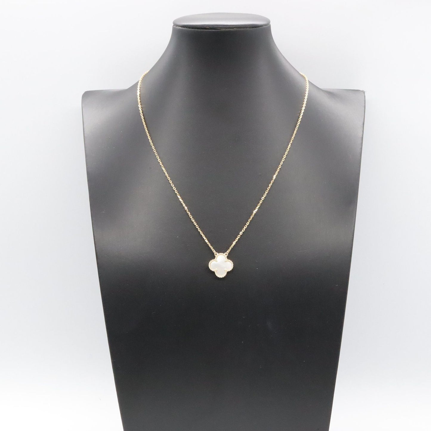 Van Cleef & Arpels Vintage Alhambra Necklace in Yellow Gold