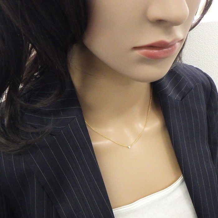 Tiffany & Co. Diamond By The Yard Necklace in 18K Yellow Gold