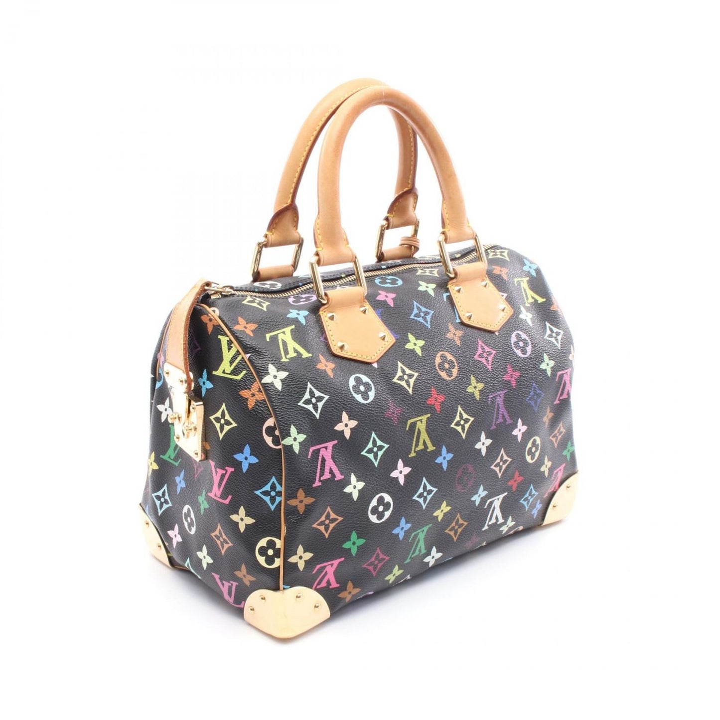 Louis Vuitton Speedy 30 Handbag in Noir - Timeless Elegance