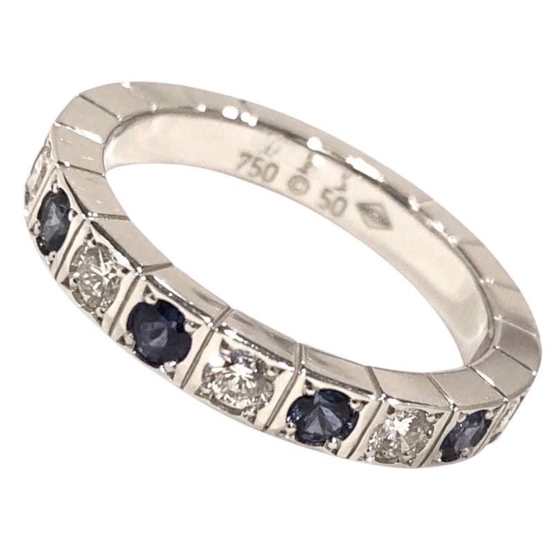 Cartier 750WG Diamond Laniere Ring - Exquisite White Gold Elegance