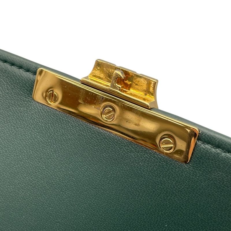 CELINE Classic Triomphe Bag in Amazon Shiny Calfskin