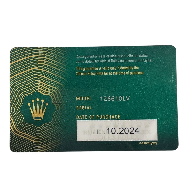 Rolex Submariner 126610LV - Iconic Luxury Dive Watch