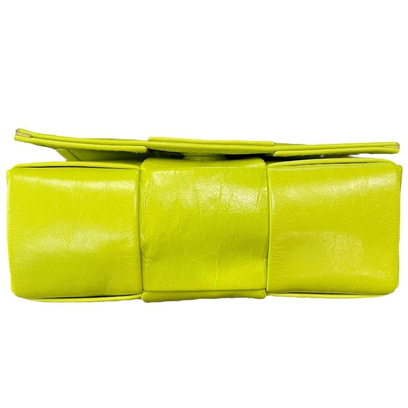 Bottega Veneta Candy Cassette Mini Shoulder Bag in Lamb Yellow