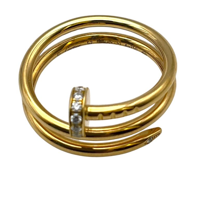Cartier Juste un Clou Diamond Ring SM in 18K Gold