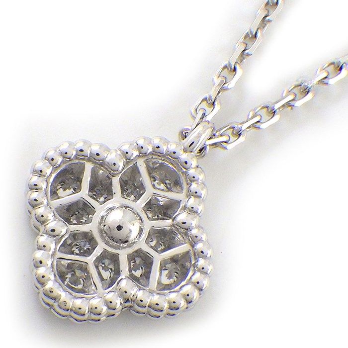 Van Cleef & Arpels Sweet Alhambra Necklace with Diamonds