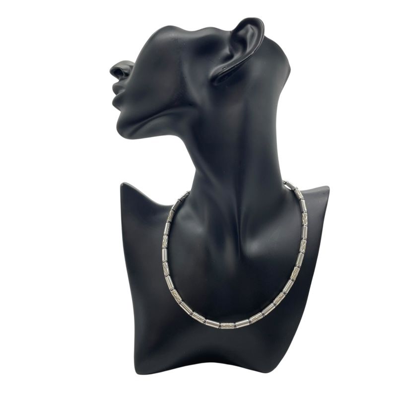 Tiffany & Co. Aztec Zigzag Necklace in Sterling Silver - Exquisite Craftsmanship