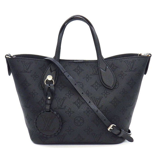 Louis Vuitton Blossom PM Handbag in Noir Mahina Leather