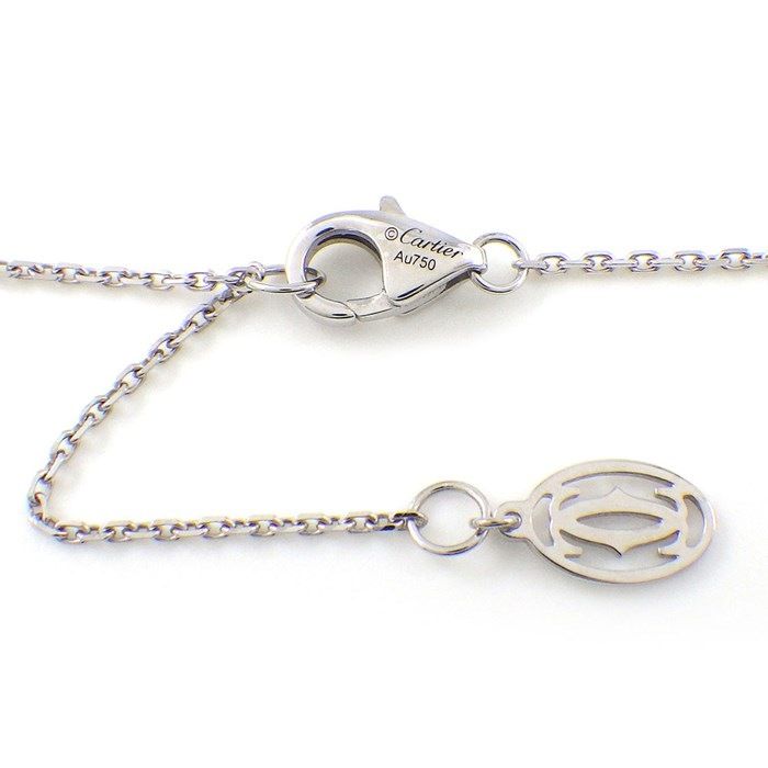 Cartier Amour XS Diamond Necklace in 18K White Gold