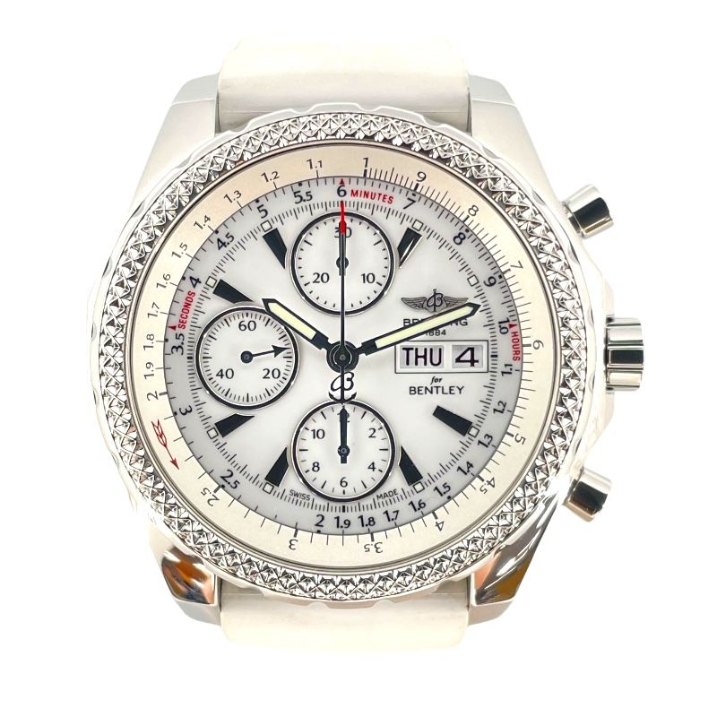 Breitling Bentley GT Special Edition A13362 - White Automatic Watch