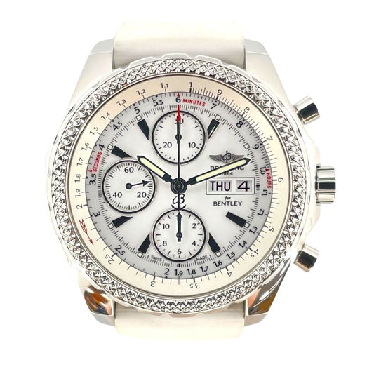Breitling Bentley GT Special Edition A13362 - White Automatic Watch