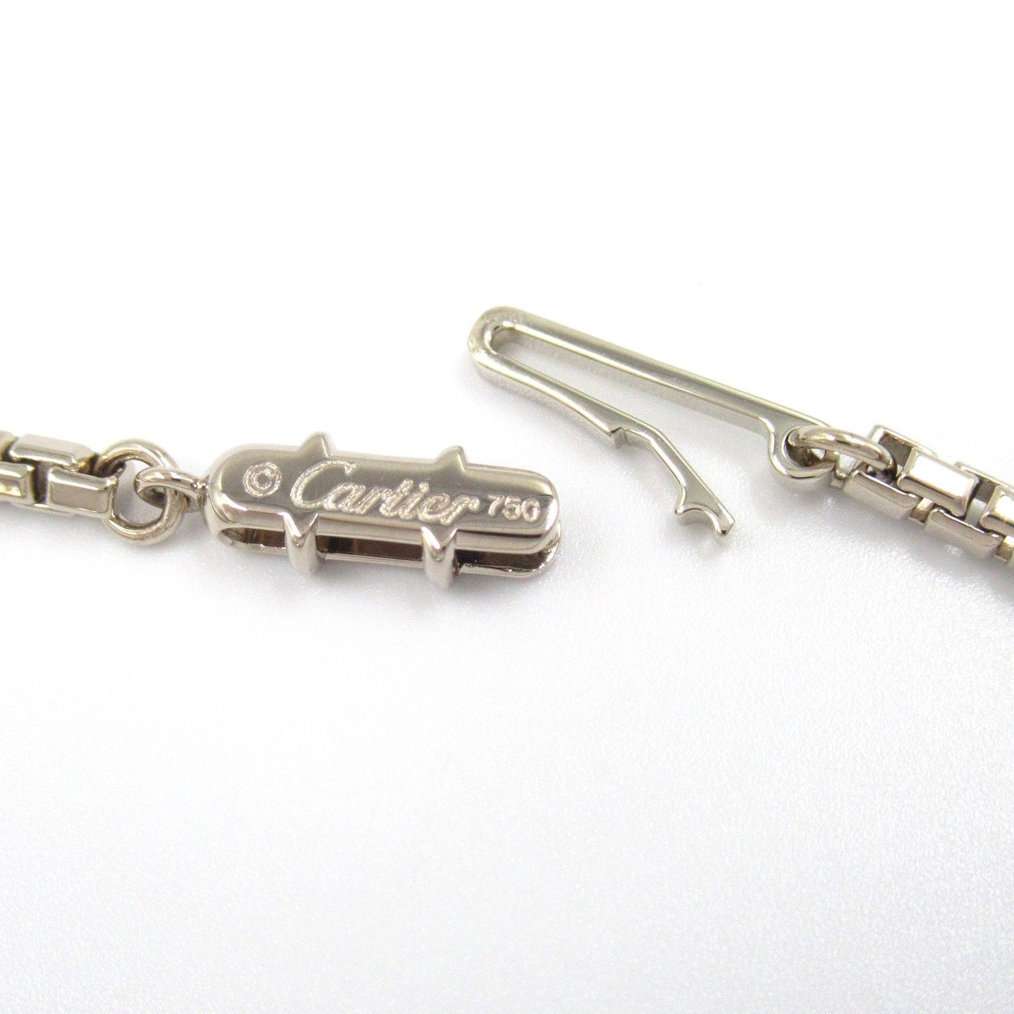 CARTIER Lanière Bracelet in K18 White Gold - Timeless Elegance