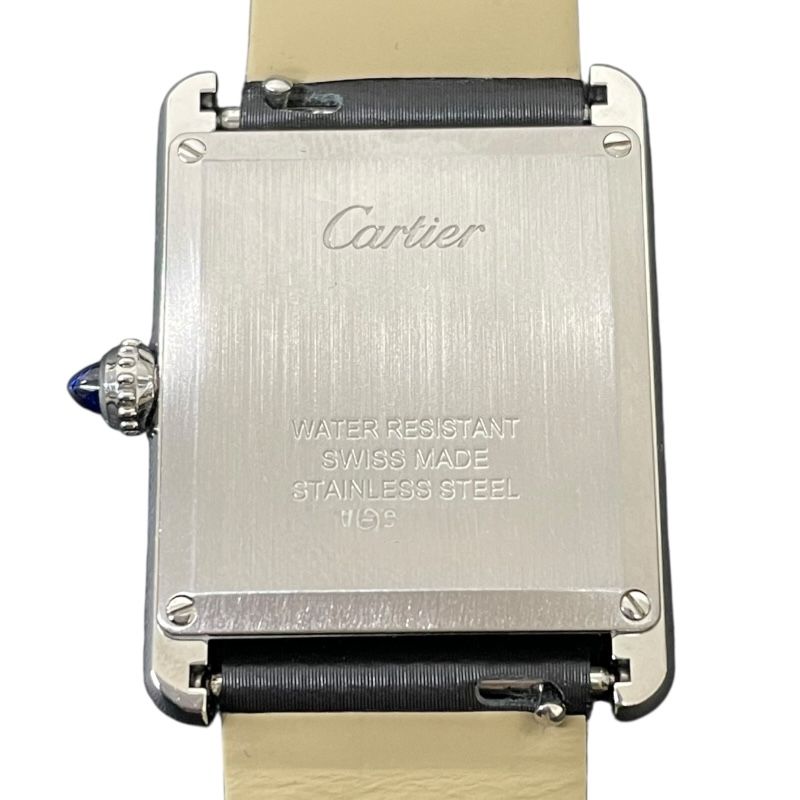 Cartier Tank Must LM W4TA0017 Unisex Stainless Steel Watch