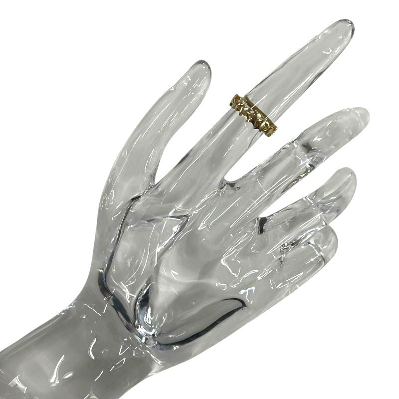 STAR JEWELRY K18 Gold Star Motif Pinky Ring - Exquisite Craftsmanship