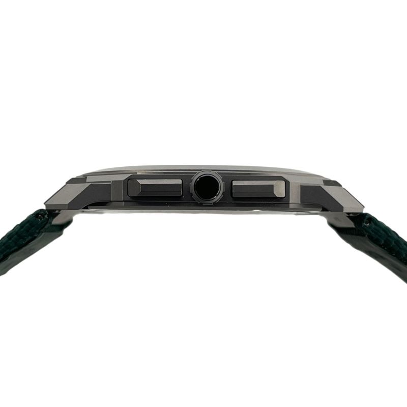 BVLGARI Octo Finissimo Chronograph GMT 103890 Green Titanium Watch